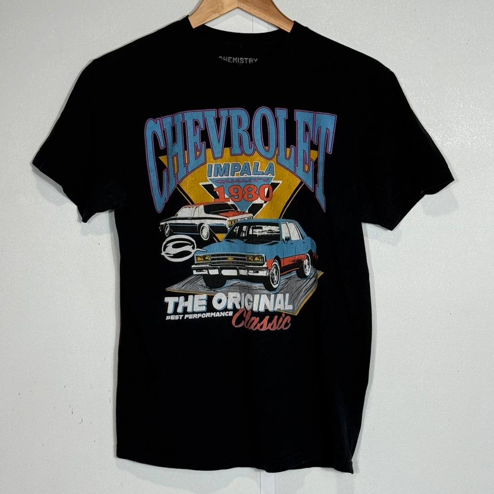 Chevrolet Impala 1980 T Shirt The Original Classic Best Performance Chevy Medium